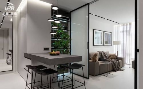 78平现代简约风格，经典时尚的住宅空间，干净利落，自然安稳