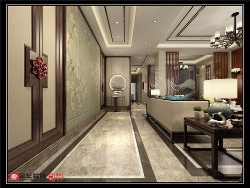 中铁碧桂园度假别墅装修，新中式风格设计分享！