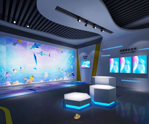 深圳展厅装修设计-创意银行展厅-广深艺建设