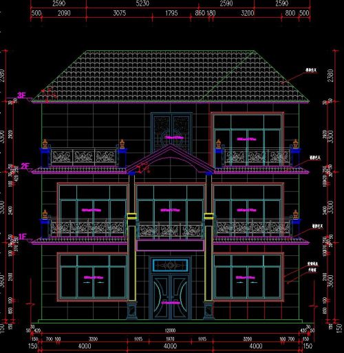 廣西容縣自建房建築設計