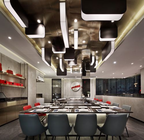餐厅空间设计一城文化飨宴，致敬东方底蕴