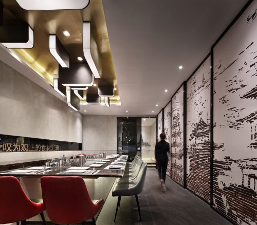 餐厅空间设计一城文化飨宴，致敬东方底蕴