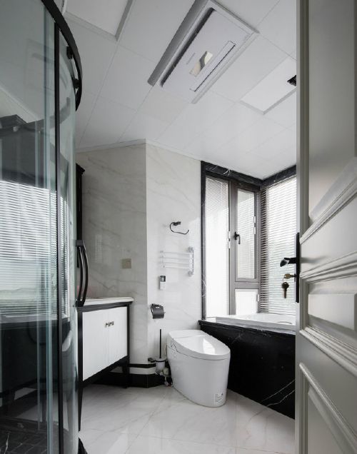 现代美式风三居室装修设计，精致典雅的灰色调
