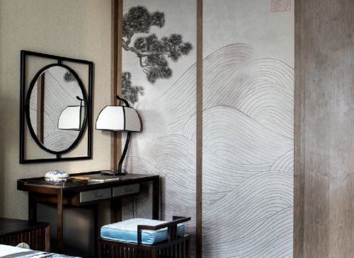 儒雅新中式风格家居装修设计，东方元素特别有韵味!​​​​