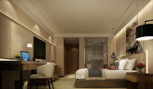 酒店装修10室1厅450平米新古典风格