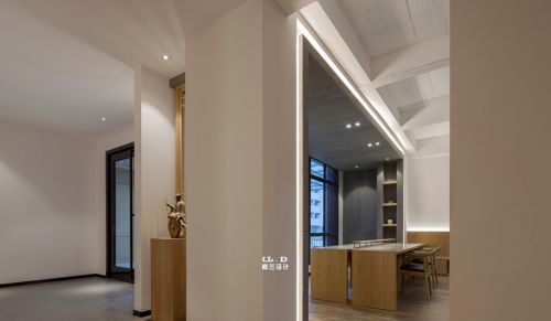 新中式办公空间装饰设计效果图