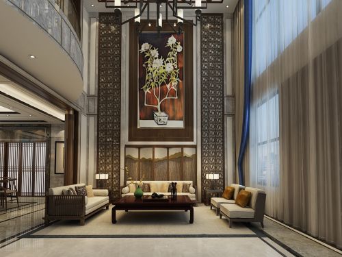 新中式风格别墅设计的欣赏陈超设计