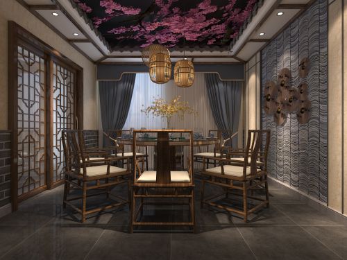 中式风格餐厅的唯美设计陈超