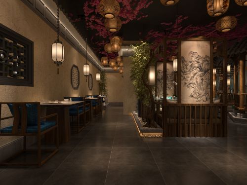 中式风格餐厅的唯美设计陈超